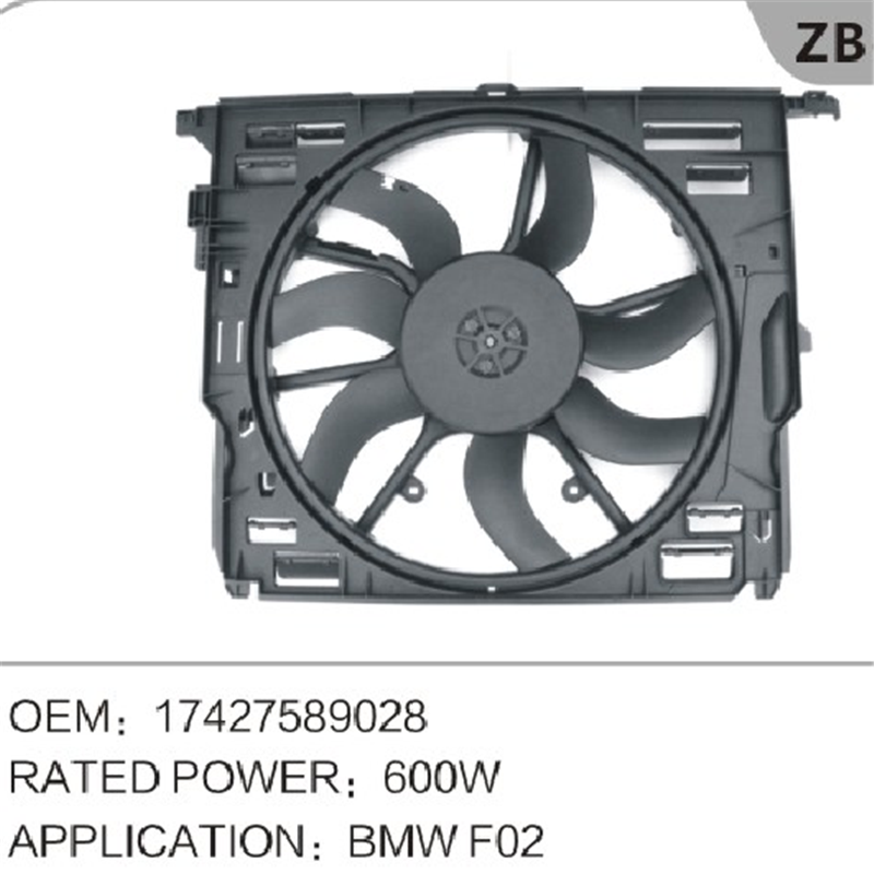 Electric Cooling Fan 17427589028  for BMW F02