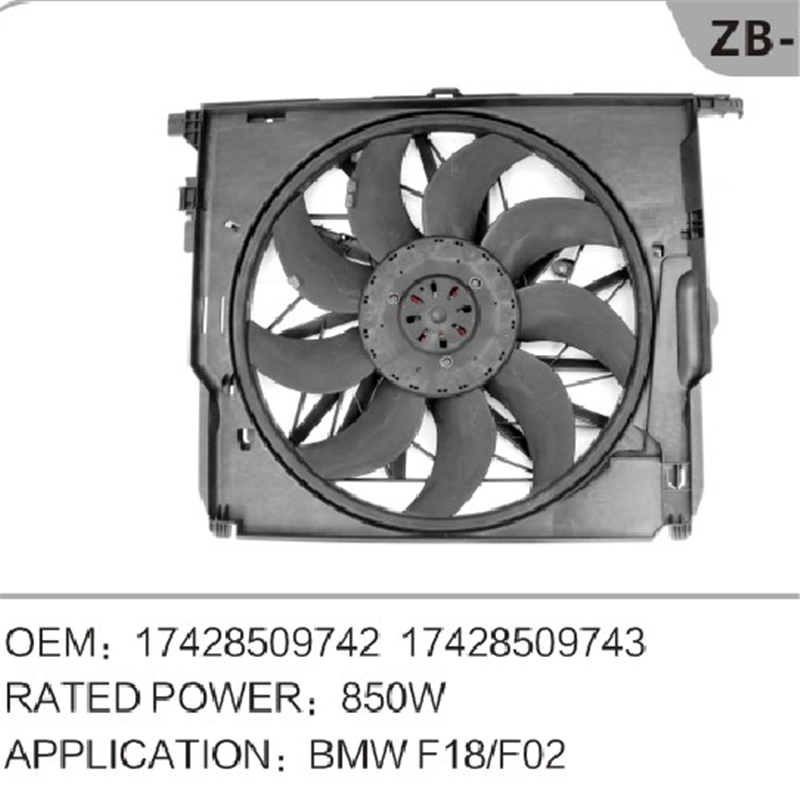 Engine Radiator Fan OEM 17428509742 for BMW F02 F18