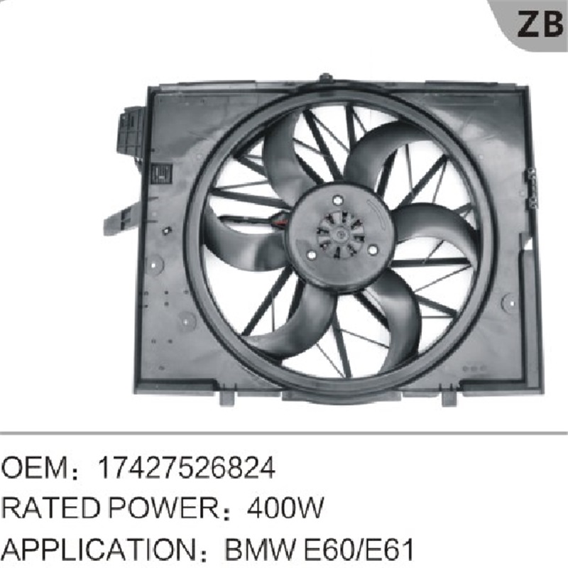 Auto Parts Cooling Fan for E60 OEM# 17427526824